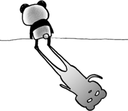 Shadow PANDA sticker #5766455