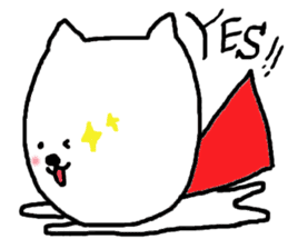 cosplay days of White cat. sticker #5766497