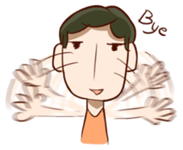 Smile (ENG) sticker #5766947