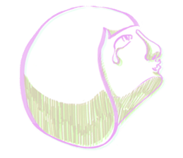 Like cry girl sticker #5767491