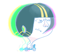 Like cry girl sticker #5767508