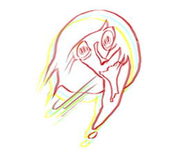 Like cry girl sticker #5767514