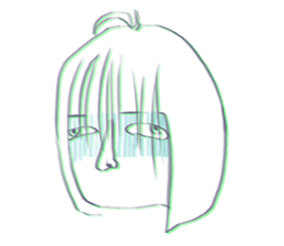 Like cry girl sticker #5767517