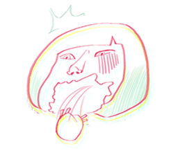 Like cry girl sticker #5767519