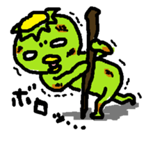 kawaii kappa sticker #5767581