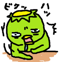 kawaii kappa sticker #5767591