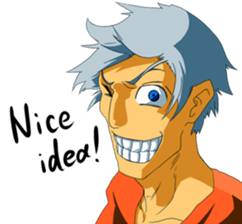 Expressive characters sticker #5767964