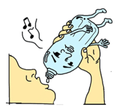 pet bottle man PETCH sticker #5768324