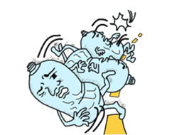 pet bottle man PETCH sticker #5768325