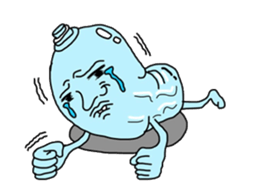 pet bottle man PETCH sticker #5768327