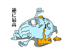 pet bottle man PETCH sticker #5768334