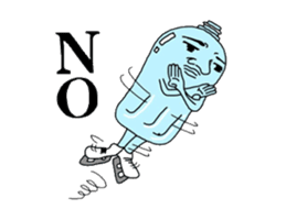 pet bottle man PETCH sticker #5768341
