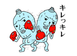 pet bottle man PETCH sticker #5768344