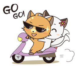 Fox 's sweet diary sticker #5768407