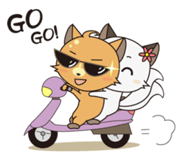 Fox 's sweet diary sticker #5768407