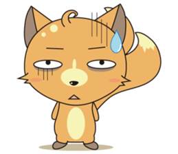 Fox 's sweet diary sticker #5768408