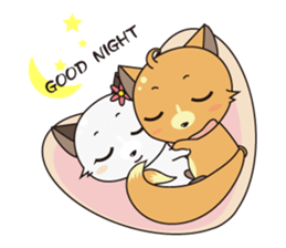 Fox 's sweet diary sticker #5768410