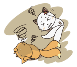 Fox 's sweet diary sticker #5768411