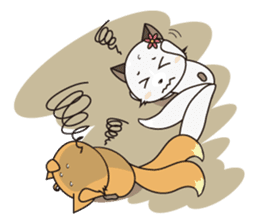 Fox 's sweet diary sticker #5768411