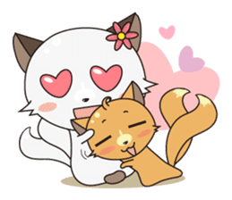 Fox 's sweet diary sticker #5768413