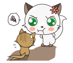 Fox 's sweet diary sticker #5768414