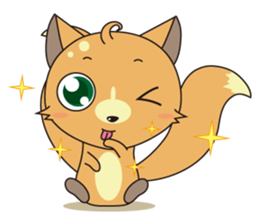 Fox 's sweet diary sticker #5768420