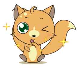 Fox 's sweet diary sticker #5768420