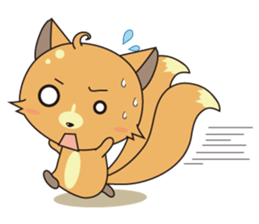 Fox 's sweet diary sticker #5768421