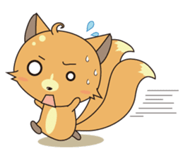 Fox 's sweet diary sticker #5768421