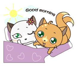 Fox 's sweet diary sticker #5768423