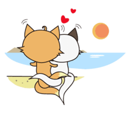 Fox 's sweet diary sticker #5768424