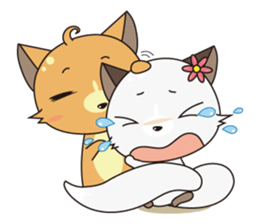 Fox 's sweet diary sticker #5768434