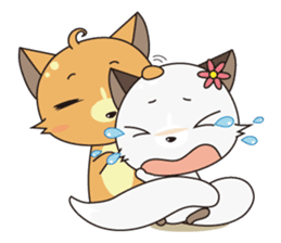 Fox 's sweet diary sticker #5768434