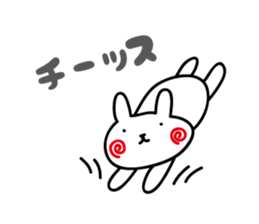 funny rabbit Sticker 2 by keimaru sticker #5769286