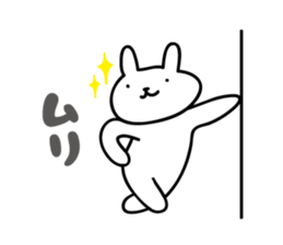 funny rabbit Sticker 2 by keimaru sticker #5769288