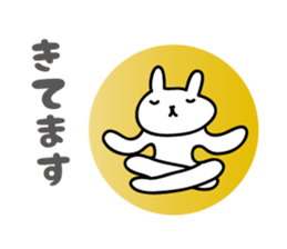 funny rabbit Sticker 2 by keimaru sticker #5769312