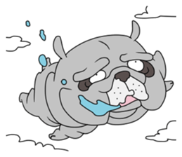 Bull Dog English edition sticker #5769414