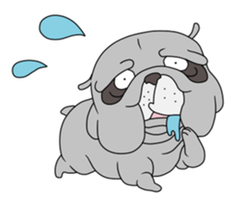 Bull Dog English edition sticker #5769422