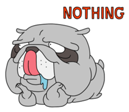 Bull Dog English edition sticker #5769427