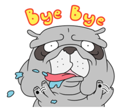 Bull Dog English edition sticker #5769430