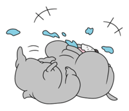 Bull Dog English edition sticker #5769431