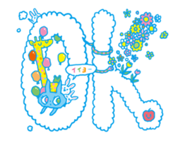 aaaaiWORKS's BLUE NEKO sticker #5769692