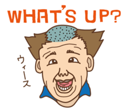 Crazy bilingual sticker #5770124