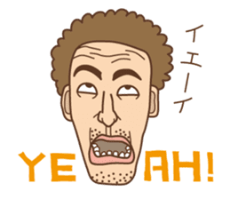 Crazy bilingual sticker #5770130