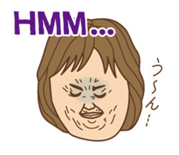 Crazy bilingual sticker #5770131