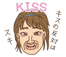 Crazy bilingual sticker #5770138