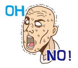 Crazy bilingual sticker #5770141