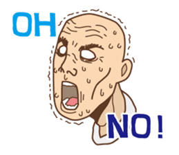 Crazy bilingual sticker #5770141