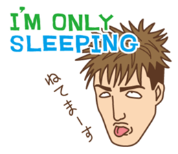 Crazy bilingual sticker #5770147