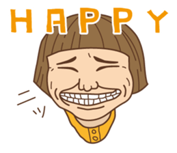 Crazy bilingual sticker #5770154